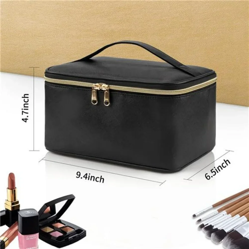Makeup Bag Portable Cosmetic Bag Large Capacity Travel Makeup Case Organizer